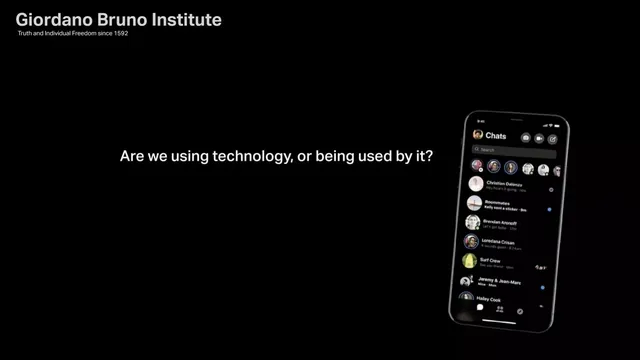 Giordano Bruno Institute pitch deck cover