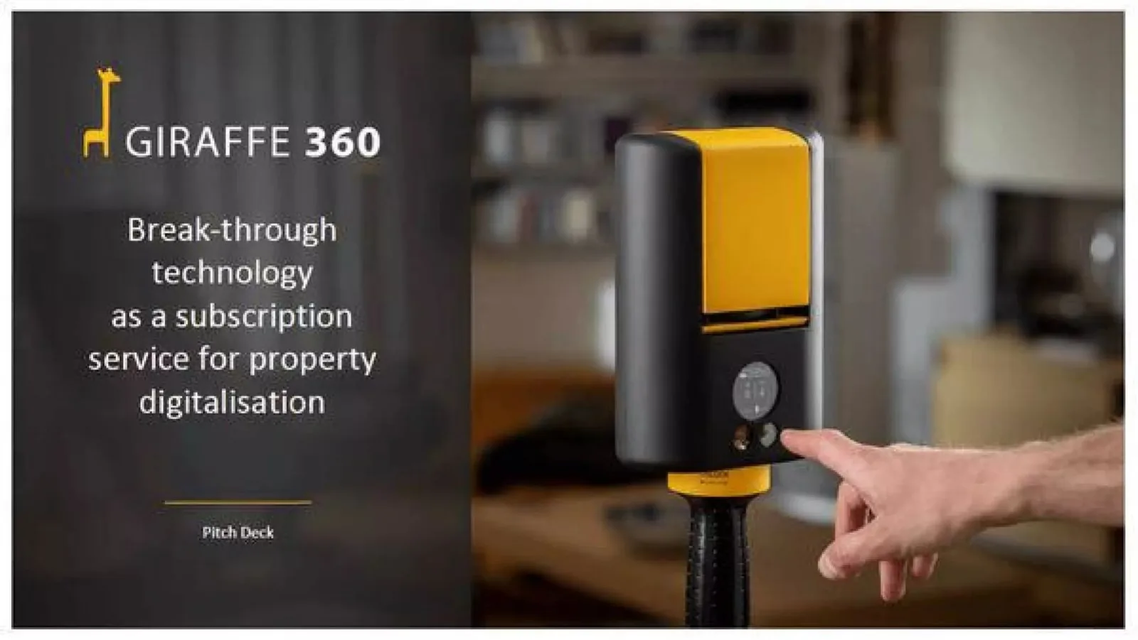 Giraffe360 pitch deck slide