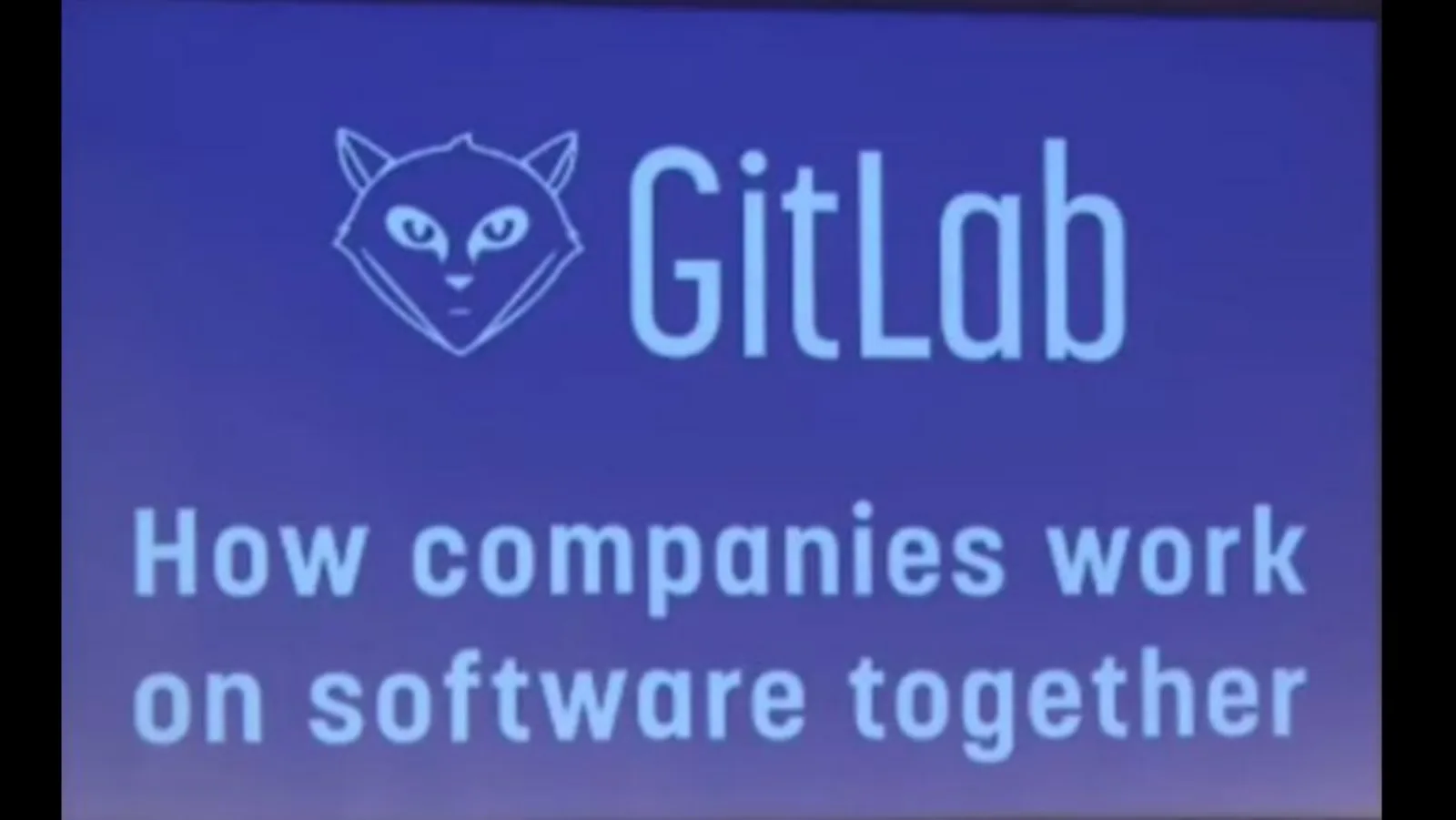 GitLab pitch deck slide