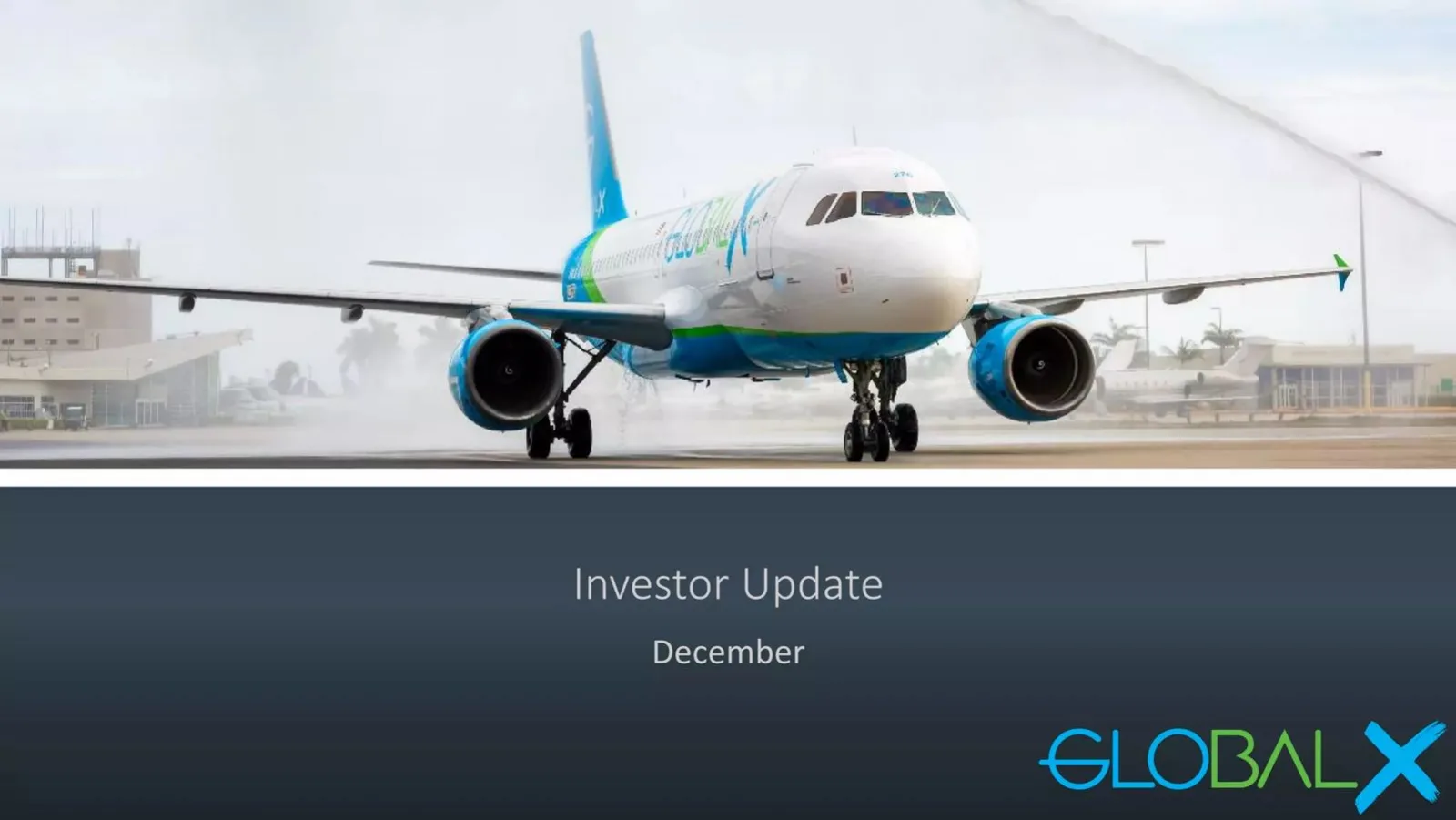 Global Crossing Airlines (GlobalX) pitch deck slide
