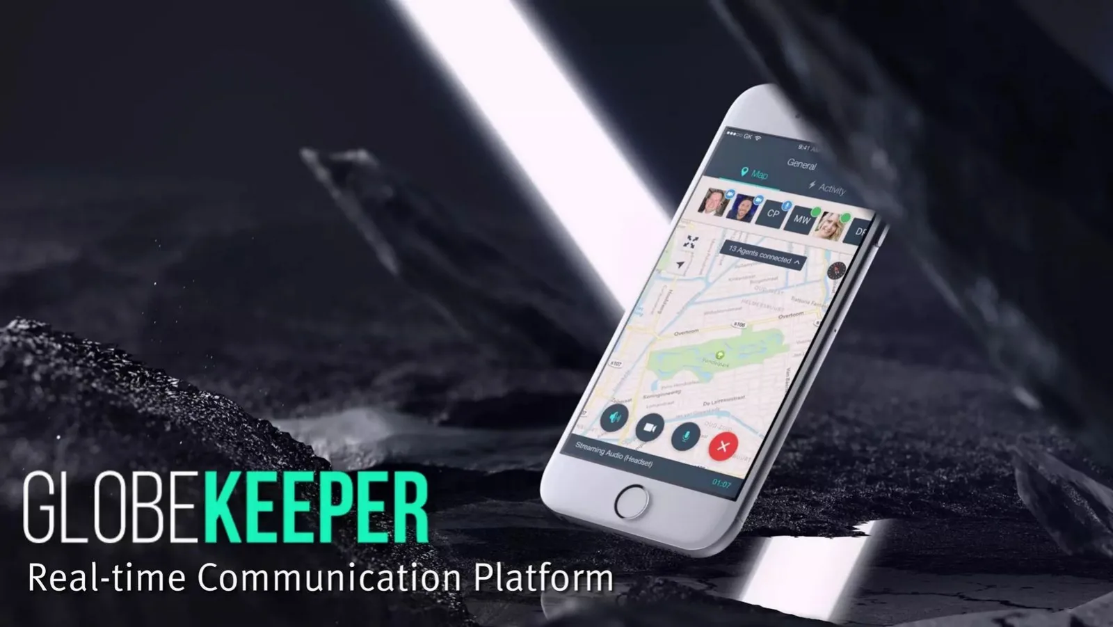 GlobeKeeper pitch deck slide