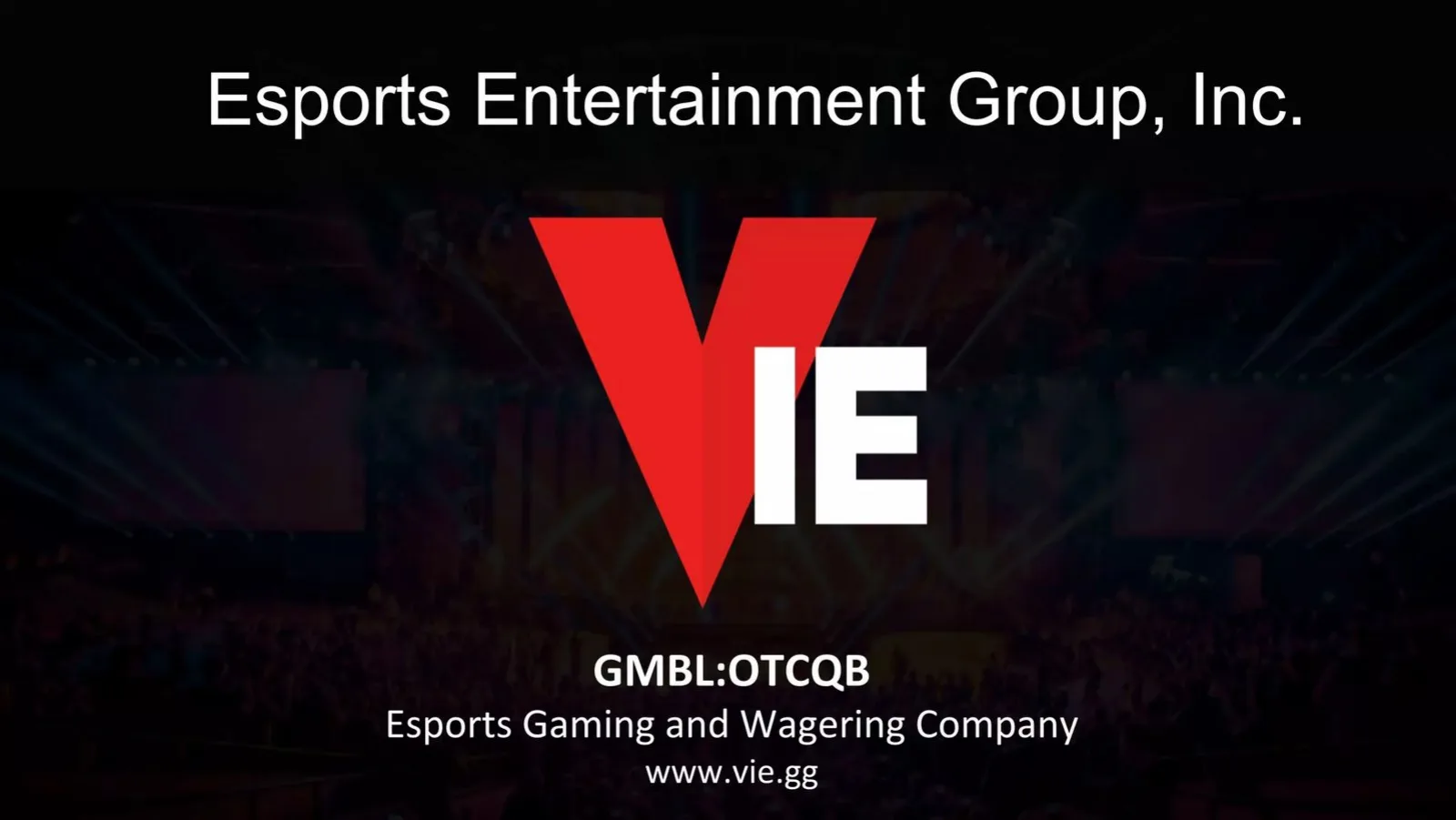 Esports Entertainment Group, Inc. (GMBL) pitch deck slide