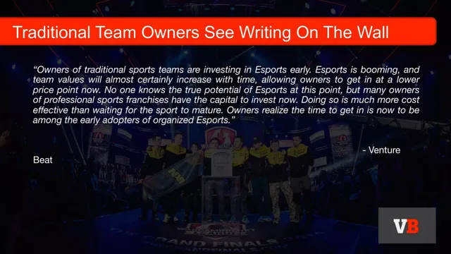 Why now slide 7 from Esports Entertainment Group, Inc. (GMBL)