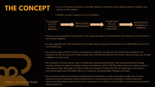 Product / solution slide 10 from GoApe ECF