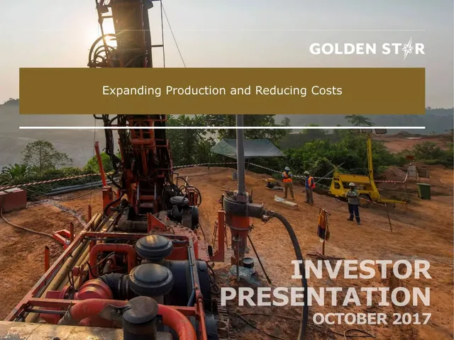 Golden Star Resources (GSR) pitch deck cover