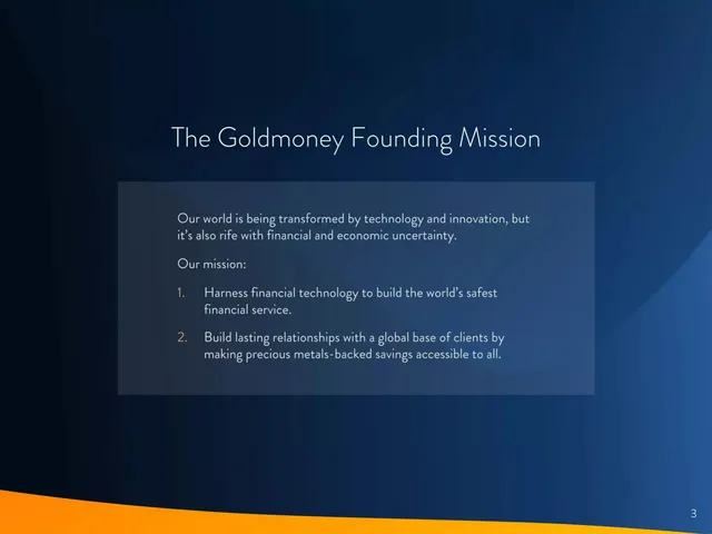 Vision slide 3 from Goldmoney