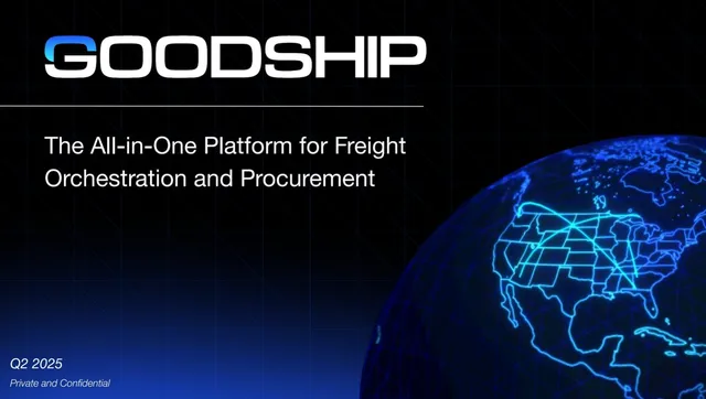 GoodShip pitch deck cover