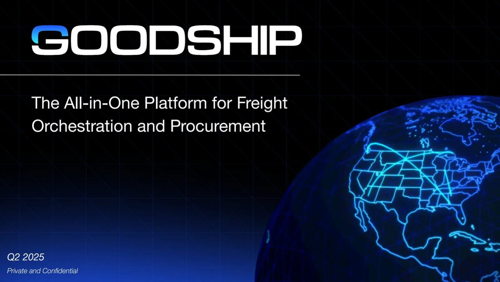 GoodShip pitch deck slide