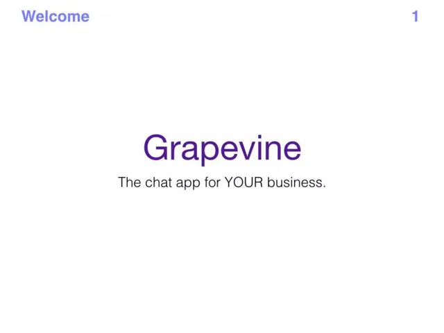 Grapevine pitch deck cover