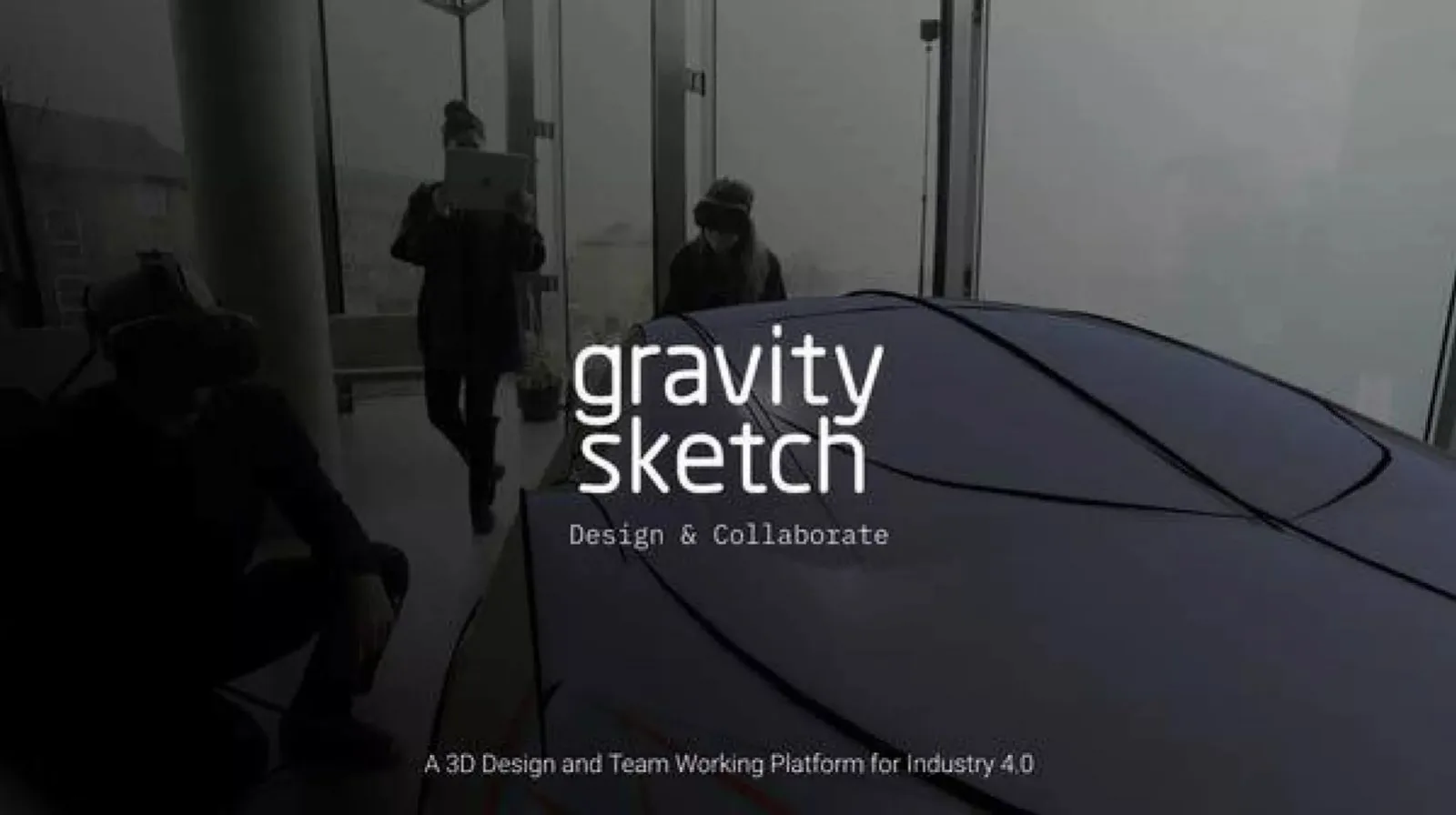 Gravity Sketch pitch deck slide