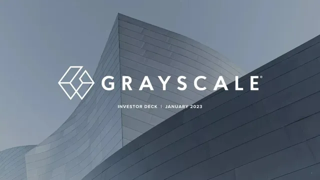 Grayscale pitch deck cover