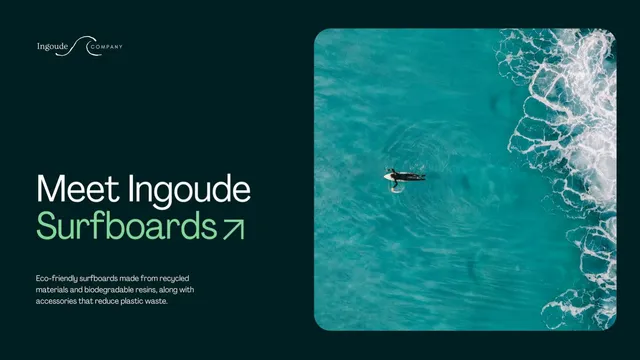 Ingoude Surfboards pitch deck cover