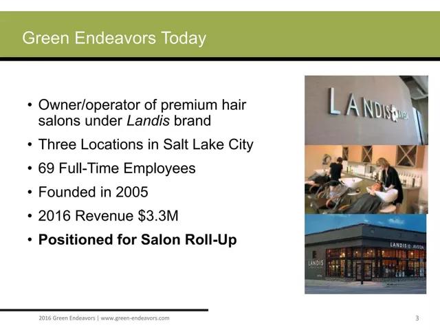 Company overview slide 3 from Green Endeavors, Inc.