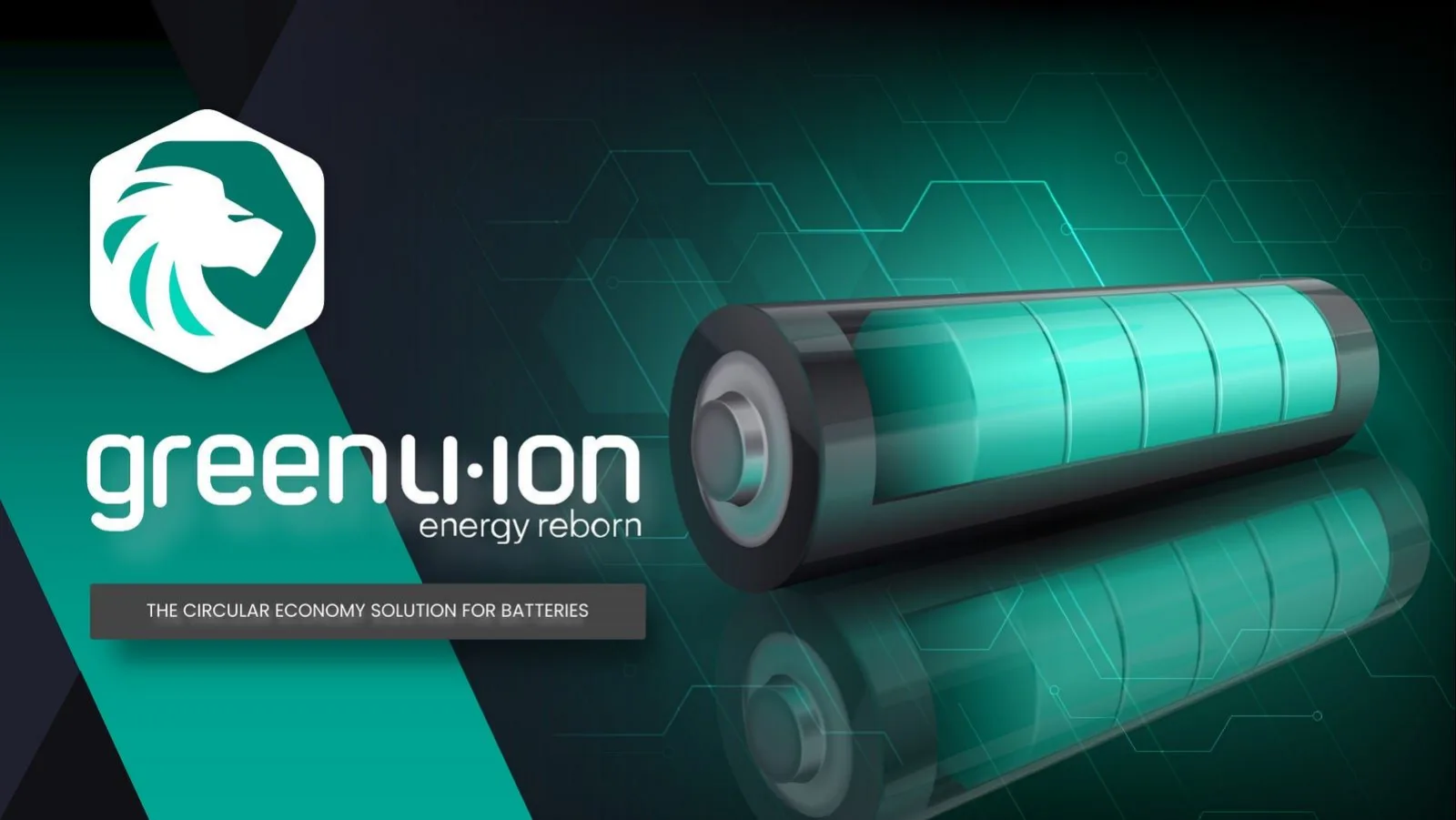 Green Li-ion pitch deck slide