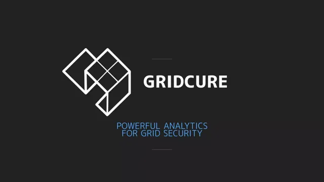 GridCure pitch deck cover