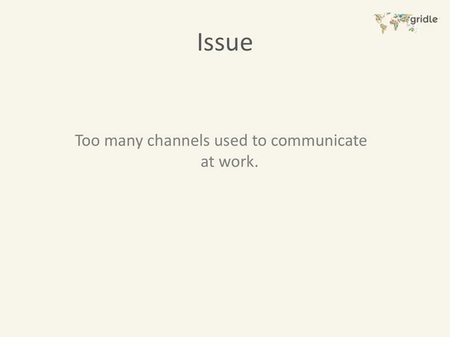 Problem slide 2 from Gridle.io