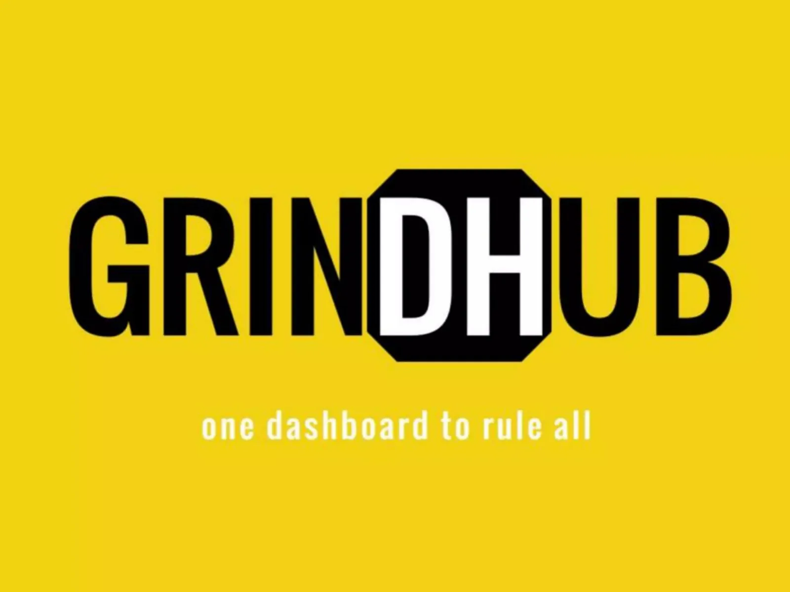 GrindHub pitch deck slide