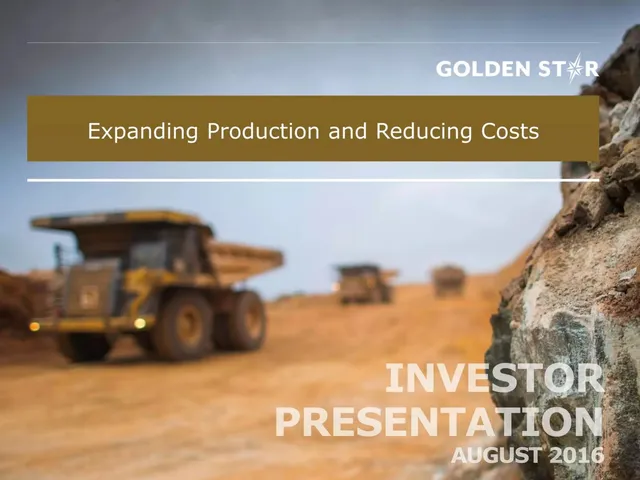 GSR (Golden Star Resources) pitch deck cover