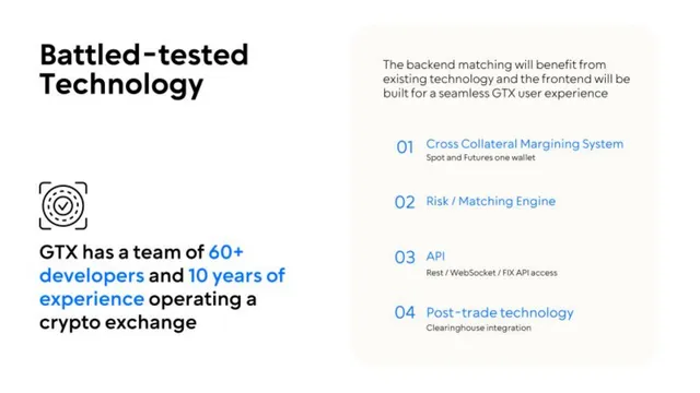 Technology slide 10 from GTX