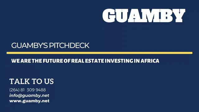 Guamby pitch deck cover