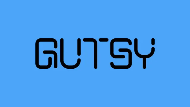 Gutsy pitch deck cover
