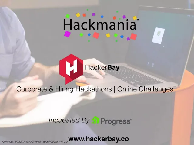 Hackmania pitch deck cover