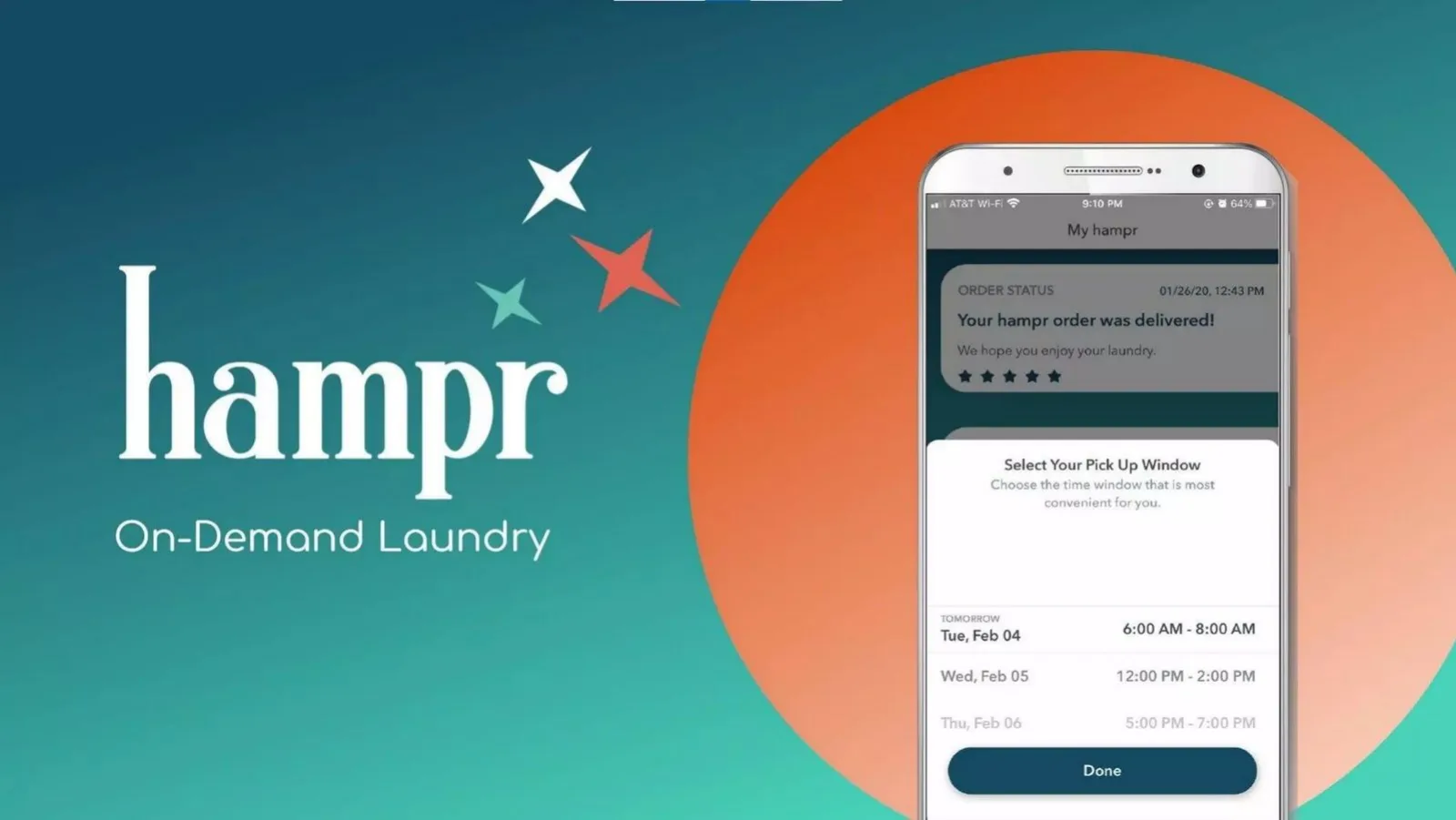 hampr pitch deck slide