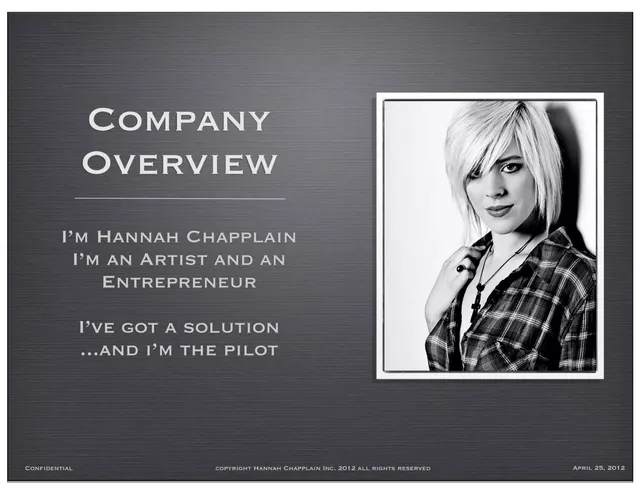 Team slide 3 from Hannah Chapplain
