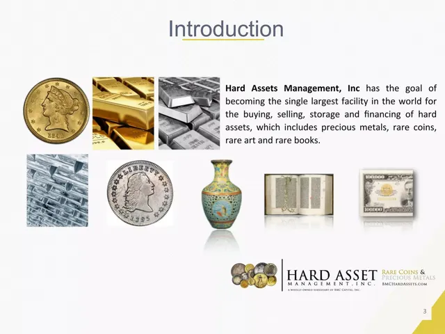 Vision slide 3 from Hard Assets Management BMC