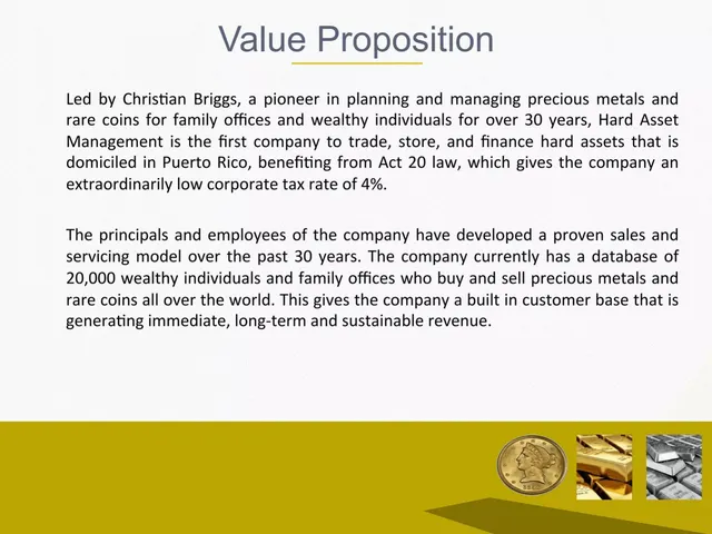 Product / solution slide 8 from Hard Assets Management BMC