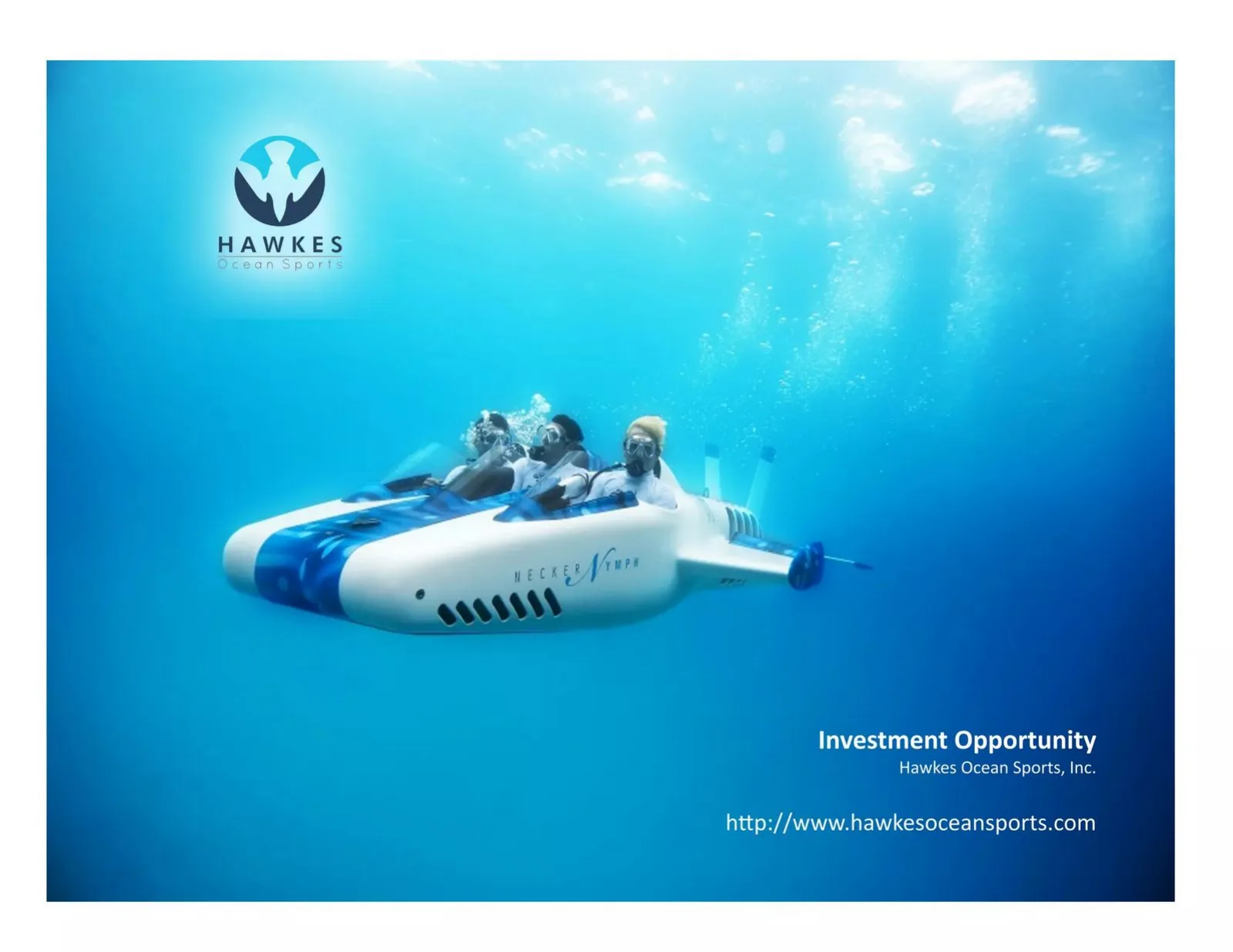 Hawkes Ocean Sports Inc pitch deck slide