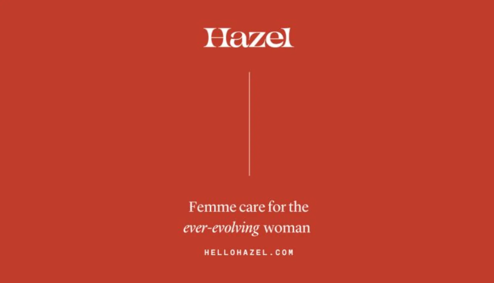 Hazel pitch deck slide