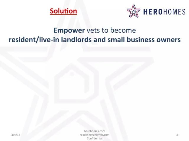 Product / solution slide 3 from Hero Homes