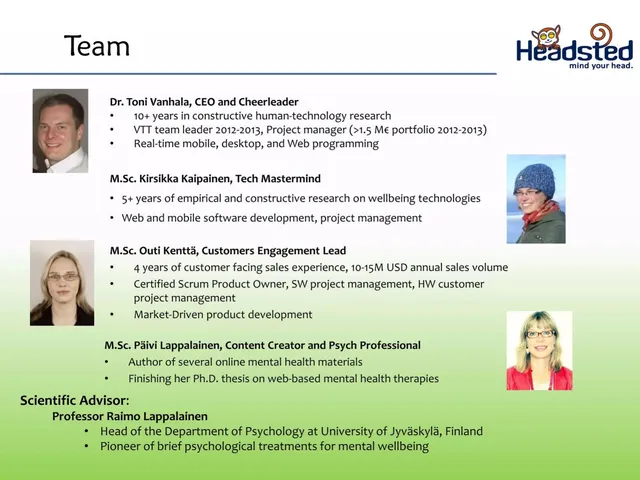 Team slide 2 from Headsted