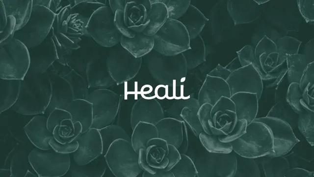 Heali pitch deck cover