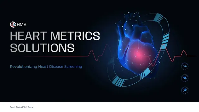 Heart Metrics Solutions pitch deck cover