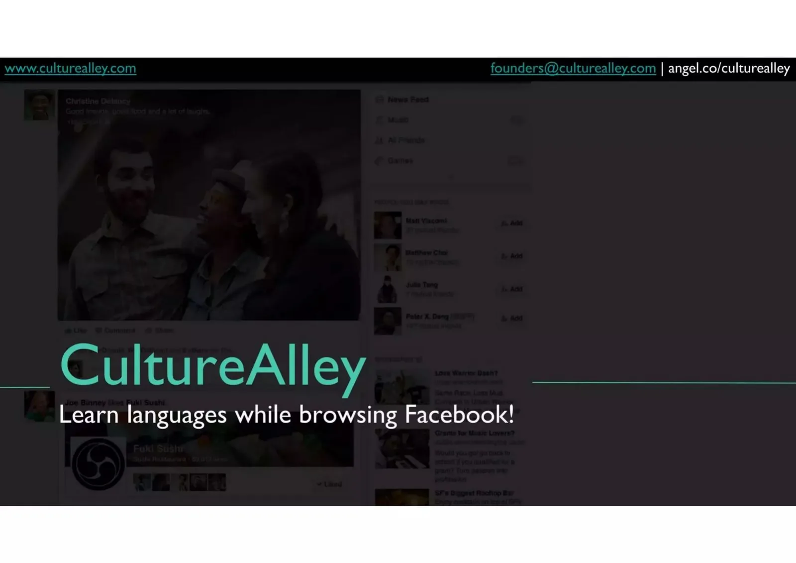 Hello English pitch deck slide