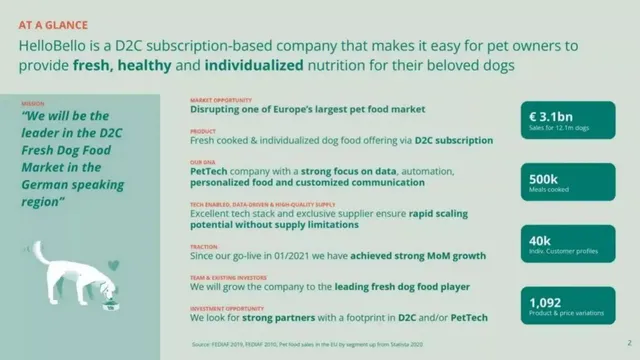 Company overview slide 2 from HelloBello