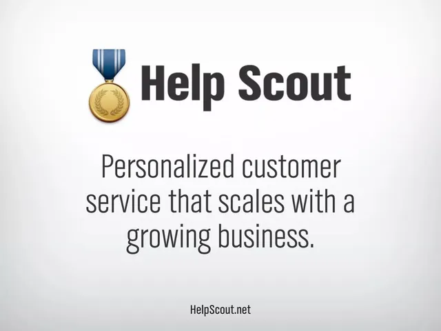Cover slide 2 from Help Scout