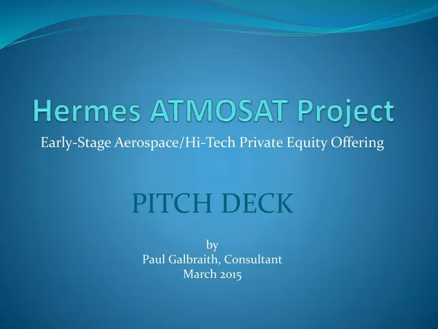 Hermes Aerospace Corporation pitch deck cover