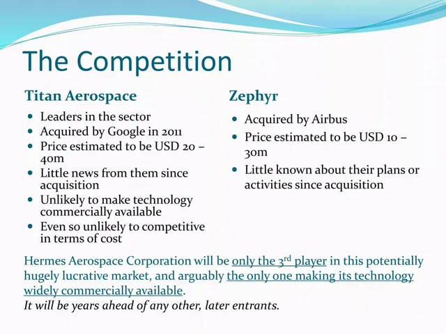Competitors slide 5 from Hermes Aerospace Corporation