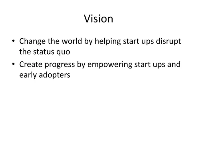 Vision slide 2 from Startup Heroes