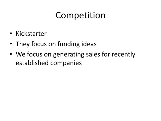 Competitors slide 6 from Startup Heroes