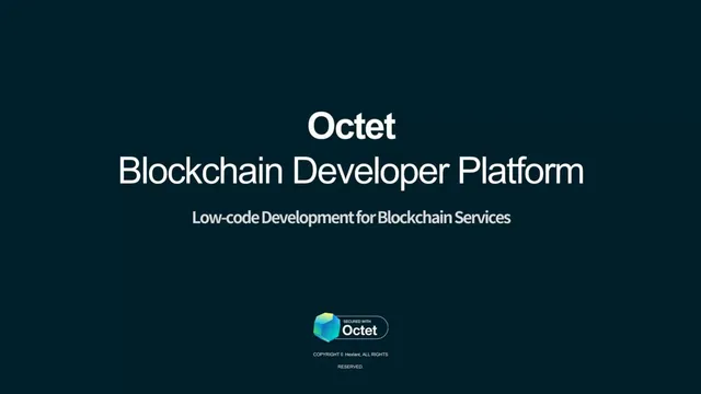 Hexlant Octet pitch deck cover