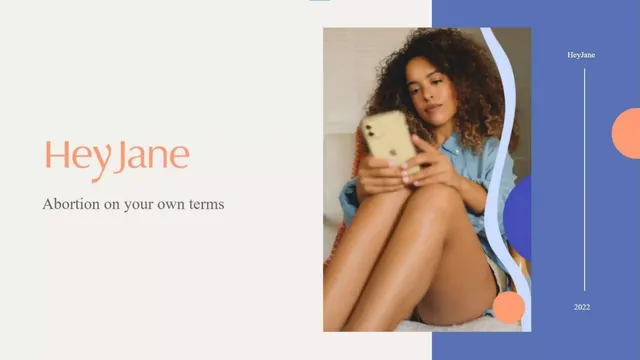 Hey Jane pitch deck cover