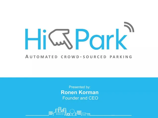 Hi-Park pitch deck cover