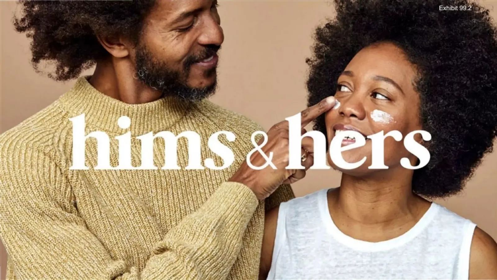 Hims & Hers pitch deck slide