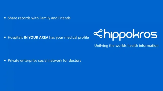 Product / solution slide 6 from Hippokros