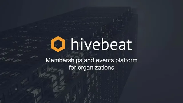 Hivebeat pitch deck cover