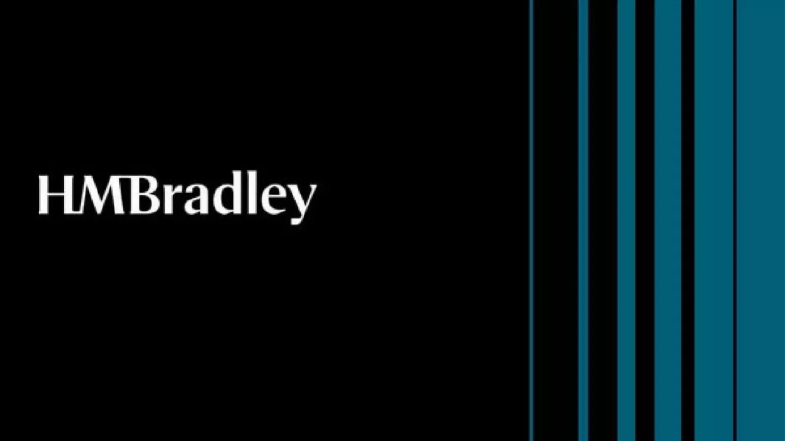 HMBradley pitch deck slide